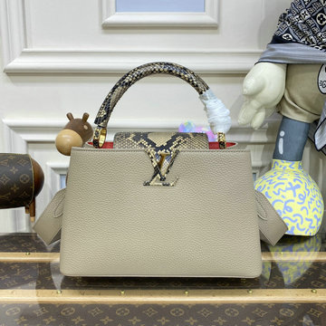 商品名称：ルイヴィトン LOUISVUITTON 057-N82068D2023年最新入荷 カプシーヌ MINI トップハンドルバッグ トートバッグ ハンドバッグ 2way 斜め掛け