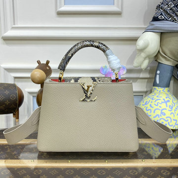 ルイヴィトン LOUISVUITTON 057-N82068R 2023年最新入荷 カプシーヌ BB トップハンドルバッグ トートバッグ ハンドバッグ 2way 斜め掛け ショルダーバッグ
