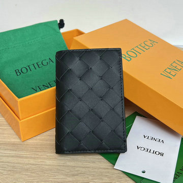 商品名称：ボッテガヴェネタ BOTTEGAVENETA aj-BOV592619PKL  2023年最新入荷 フラップカードケース 二つ折り短財布 カード入れ レザー