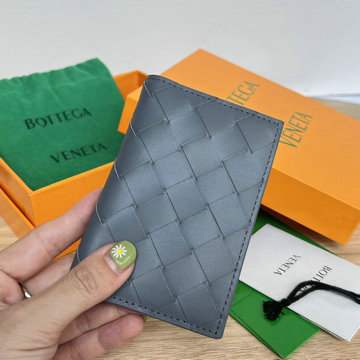 商品名称：ボッテガヴェネタ BOTTEGAVENETA aj-BOV592619QHS  2023年最新入荷 フラップカードケース 二つ折り短財布 カード入れ レザー