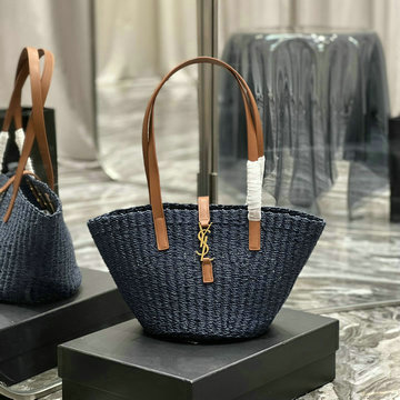 イヴサンローラン Saint laurent YSL 99-YSL685618BSL  2023年最新入荷 パニエ スモール トートバッグ ハンドバッグ 肩掛け ショルダーバッグ クロスボディバッグ