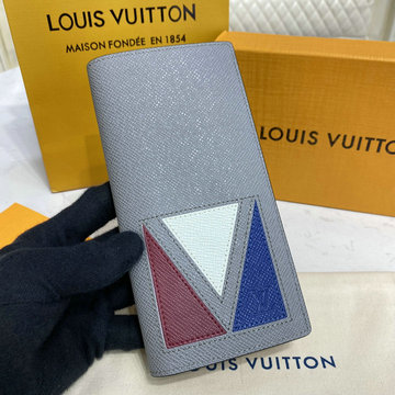 ルイヴィトン LOUISVUITTON 057-M30791H 2023年最新入荷 ポルトフォイユ ブラザ NM 二つ折り長財布 ロングウォレット カードケース 札入れ タイガレザー