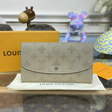 ルイヴィトン LOUISVUITTON 057-M60144 2023年最新入荷 ポルトフォイユ イリス ロングウォレット 二つ折り長財布 マヒナレザー