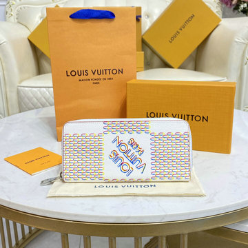 ルイヴィトン LOUISVUITTON 057-M81403 2023年最新入荷 ジッピーウォレット ヴェルティカル ファスナー長財布 ロングウォレット カード入れ 小銭入れ