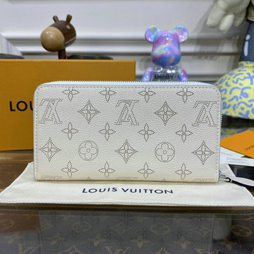 ルイヴィトン LOUISVUITTON 057-M82364 2023年最新入荷 ジッピーウォレット ラウンドファスナー長財布 ロングウォレット カード入れ 小銭入れ マヒナレザー
