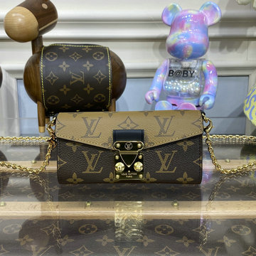 ルイヴィトン LOUISVUITTON 057-M00992 2023年最新入荷 ビッツィー ポーチ チェーンウォレット 斜め掛け ショルダーバッグ クロスボディバッグ