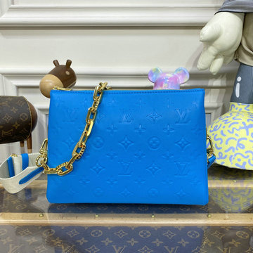 商品名称：ルイヴィトン LOUISVUITTON 057-M21650Z 2023年最新入荷 クッサン PM 斜め掛け ショルダーバッグ クロスボディバッグ ウィメンズバッグ ラムレザー