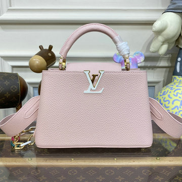 商品名称：ルイヴィトン LOUISVUITTON 057-M21643 2023年最新入荷 カプシーヌ BB トップハンドルバッグ トートバッグ ハンドバッグ 2way 斜め掛け ショルダーバッグ