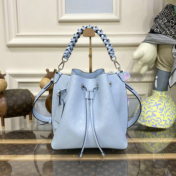 商品名称：ルイヴィトン LOUISVUITTON 057-M21006L 2023年最新入荷 ムリア トップハンドルバッグ ショルダーバッグ ドローストリングバッグ バゲットバッグ マヒナ レザー