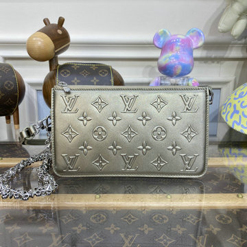 ルイヴィトン LOUISVUITTON 057-M81828 2023年最新入荷 Lexington Pouch チェーンポーチ 斜め掛け ショルダーバッグ クロスボディバッグ