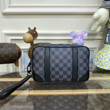 ルイヴィトン LOUISVUITTON 057-N60501 2023年最新入荷 ポシェット カサイ 手持ちかばん メンズかばん ストラップ付き クラッチバッグ ビジネスバッグ