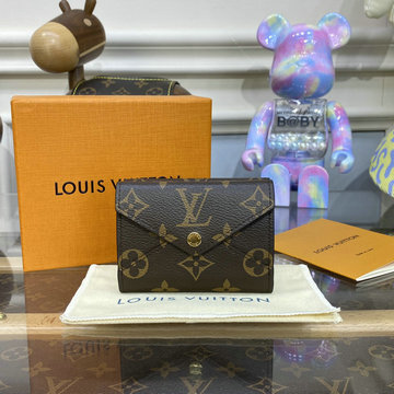 ルイヴィトン LOUISVUITTON 057-M81666 2023年最新入荷 ポルトフォイユ セレスト 三つ折り短財布 ショートウォレット 小銭入れ 札入れ
