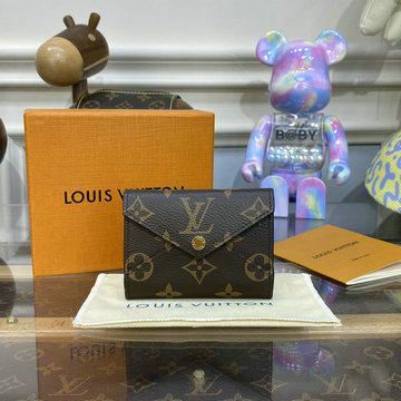 ルイヴィトン LOUISVUITTON 057-M81665 2023年最新入荷 ポルトフォイユ セレスト 三つ折り短財布 ショートウォレット 小銭入れ 札入れ