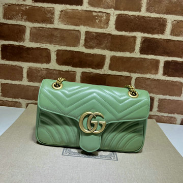 商品名称：グッチ GUCCI 057-GG443497QQG 2023年最新入荷 GGマーモント スモール 斜め掛け ショルダーバッグ クロスボディバッグ レディースかばん カーフレザー