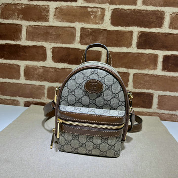 グッチ GUCCI 057-GG725654BKF 2023年最新入荷 インターロッキングG マルチファンクション バッグ ミニバッグ バックパック レディース リュックサック リュック キャンパス