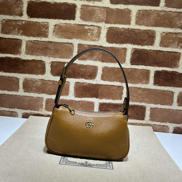 商品名称：グッチ GUCCI 057-GG739076PKF 2023年最新入荷 アフロディーテ ダブルG付き ショルダーバッグ ホーボーバッグ クロスボディバッグ レディースかばん