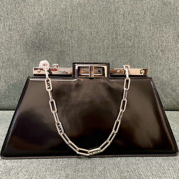 フェンディ FENDI GH-FD8608DBK 2023年最新入荷 ピーカブー カット トートバッグ ハンドバッグ 2way ショルダーバッグ クロスボディバッグ レディースかばん