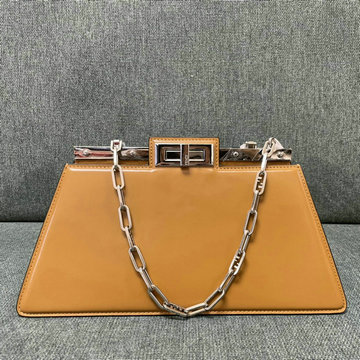 フェンディ FENDI GH-FD8608DZS 2023年最新入荷 ピーカブー カット トートバッグ ハンドバッグ 2way ショルダーバッグ クロスボディバッグ レディースかばん