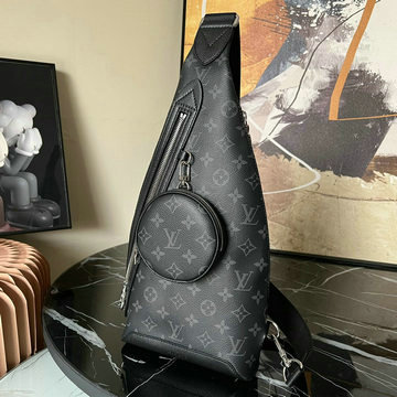 ルイヴィトン LOUISVUITTON GH-M30936 2023年最新入荷 デュオ スリングバッグ チェストバッグ ショルダーバッグ クロスボディバッグ モノグラム キャンバス