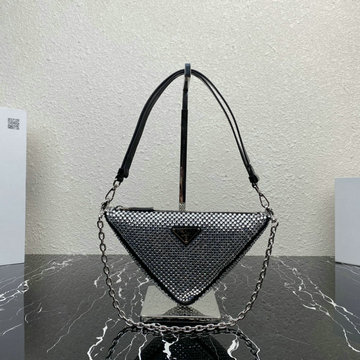 商品名称：プラダ PRADA GH-PD1BC190YS2023年最新入荷 トライアングル キャンパスバッグ 斜め掛け ショルダーバッグ クロスボディバッグ ファスナー開閉式