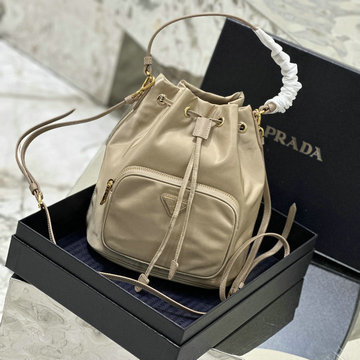 商品名称：プラダ PRADA GH-PD1BH038JS2023年最新入荷 バスゲットバッグ トートバッグ 斜め掛け ショルダーバッグ クロスボディバッグ ドローストリングバッグ