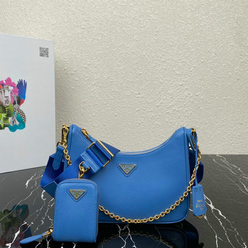 商品名称：プラダ PRADA GH-PD1BH204SLS 2023年最新入荷 Re-Edition 2005 ラフィア バッグ 斜め掛け ショルダーバッグ クロスボディバッグ