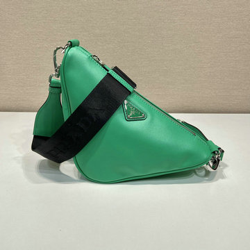商品名称：プラダ PRADA GH-PD2VH155PGL 2023年最新入荷 トライアングル 斜め掛け ショルダーバッグ クロスボディバッグ ファスナー開閉式