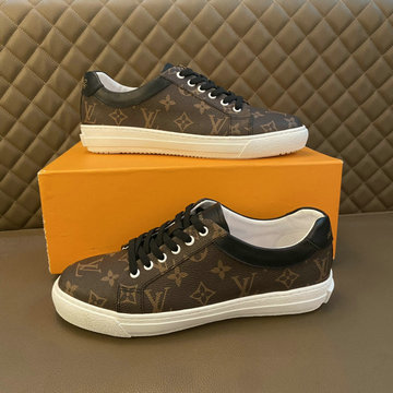 ルイヴィトン LOUISVUITTON MS-LVJ23006 2023年最新入荷 スニーカー レースアップシューズ メンズシューズ フラットシューズ カジュアルシューズ