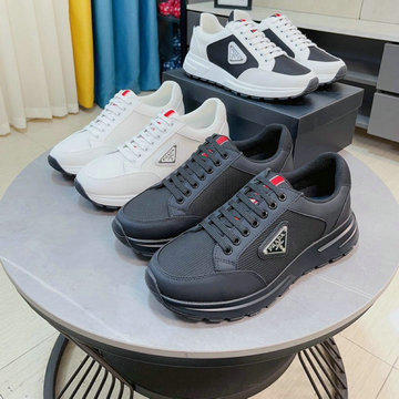 商品名称：プラダ PRADA MS-PDJ23008 2023年最新入荷 スニーカー レースアップシューズ メンズシューズ フラットシューズ カジュアルシューズ