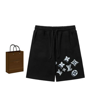 商品名称：ルイヴィトン LOUISVUITTON MS-KDLV23001 2023年最新入荷 ショートパンツ スウェットパンツ ジョギングズボン 伸縮性のあるウエストバンド