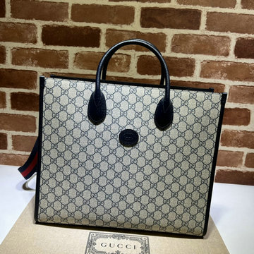 商品名称：グッチ GUCCI 057-GG674148BLK  2023年最新入荷 インターロッキングG ミディアム トートバッグ ハンドバッグ 2way ショルダーバッグ クロスボディバッグ