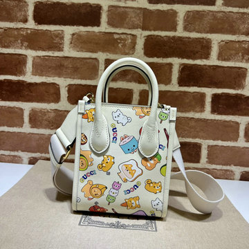 商品名称：グッチ GUCCI 057-GG699406PYB 2023年最新入荷 ジャンボGG ミニ トートバッグ ハンドバッグ 2way 斜め掛け ショルダーバッグ クロスボディバッグ レディースかばん