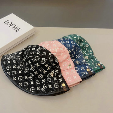 ルイヴィトン LOUISVUITTON AN-MZLV23009　2023年最新入荷 バケットハット エスバドリーハット 帽子 日焼け止め帽子 短めのブリム