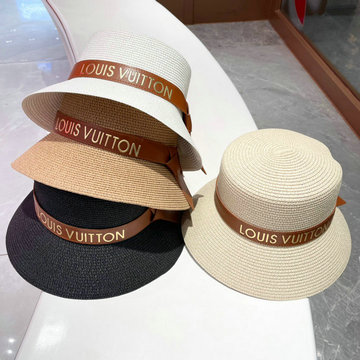ルイヴィトン LOUISVUITTON AN-MZLV23017　2023年最新入荷 カンカン帽 ストローハット ウィメンズ サンバイザー レディース帽子