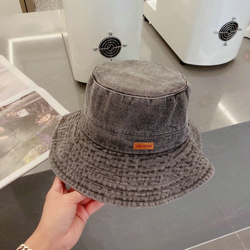 ルイヴィトン LOUISVUITTON AN-MZLV23013　2023年最新入荷 ドリル バケットハット エスバドリーハット 帽子 日焼け止め帽子 短めのブリム カウボーイハット