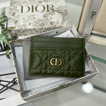 クリスチャンディオール CHRISTIAN DIOR 99-CD5130GL 2023年最新入荷 カロ カードホルダー カードケース カナージュ カーフスキン