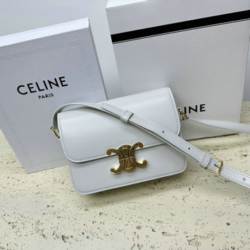 セリーヌ CELINE 99-CE188423PBS 2023年最新入荷 ブザス 16 セーズ サテンド 斜め掛け ショルダーバッグ クロスボディバッグ