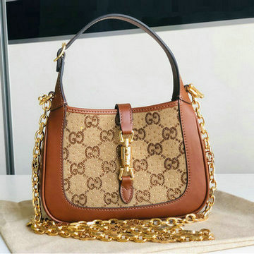商品名称：グッチ GUCCI 99-GG637091BXS 2023年最新入荷 荷 ジャッキー 1961 スモール ホーボーバッグ ショルダーバッグ トートバッグ レディースかばん キャンパス
