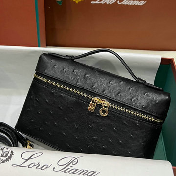 ロロ ピアーナ Loro piana 99-LP1534TJBK 2023年最新入荷 荷 エクストラ ポケット ポーチ 斜め掛け ショルダーバッグ クロスボディバッグ