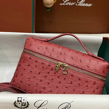 ロロ ピアーナ Loro piana 99-LP1534TJRD 2023年最新入荷 荷 エクストラ ポケット ポーチ 斜め掛け ショルダーバッグ クロスボディバッグ