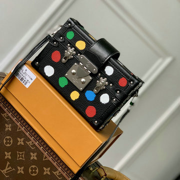商品名称：ルイヴィトン LOUISVUITTON 057-M21621 2023年最新入荷 LVxYK プティット マル トランクバッグ 斜め掛け ショルダーバッグ クロスボディ レディースかばん