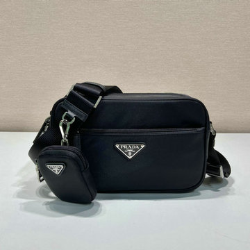 プラダ PRADA 99-PD1BC167BK 2023年最新入荷 斜め掛け ショルダーバッグ クロスボディバッグ メンズかばん ナイロン