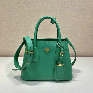 商品名称：プラダ PRADA 2023年最新入荷 ドゥーブレ サフィアーノレザー ミニバッグ トートバッグ 2way ショルダーバッグ クロスボディバッグ