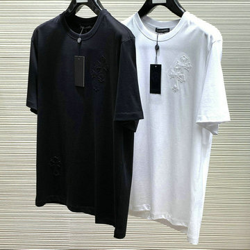 商品名称：クロムハーツ Chrome Hearts JS-TDCM23001  2023年夏最新入荷 Tシャツ 半袖 ショートスリーブ スウェットシャツ 短袖 トップス レジャーシャツ