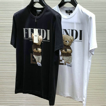 商品名称：フェンディ FENDI JS--TDFD230042023年夏最新入荷 Tシャツ 半袖 ショートスリーブ スウェットシャツ 短袖 トップス レジャーシャツ