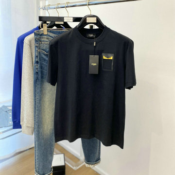 商品名称：フェンディ FENDI JS-TDFD23010 2023年夏最新入荷 Tシャツ 半袖 ショートスリーブ スウェットシャツ 短袖 トップス レジャーシャツ