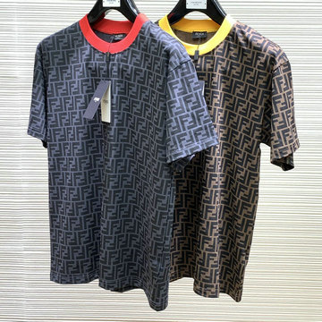 商品名称：フェンディ FENDI JS-TDFD23014 2023年夏最新入荷 Tシャツ 半袖 ショートスリーブ スウェットシャツ 短袖 トップス レジャーシャツ
