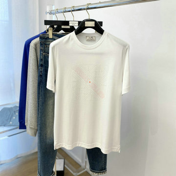 商品名称：エルメス HERMES JS-TDHE230052023年夏最新入荷 Tシャツ 半袖 ショートスリーブ スウェットシャツ 短袖 トップス レジャーシャツ