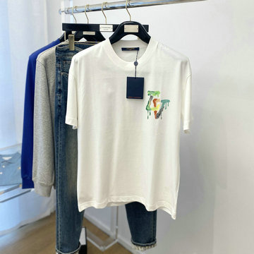 商品名称：ルイヴィトン LOUISVUITTON JS-TDLV23008 2023年夏最新入荷 Tシャツ 半袖 ショートスリーブ スウェットシャツ 短袖 トップス レジャーシャツ