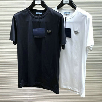 商品名称：プラダ PRADA  JS-TDPD23002 2023年夏最新入荷 Tシャツ 半袖 ショートスリーブ スウェットシャツ 短袖 トップス レジャーシャツ